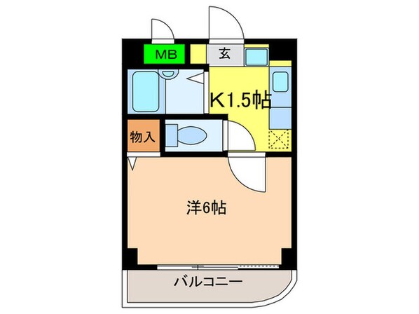 エクセル栄生の物件間取画像